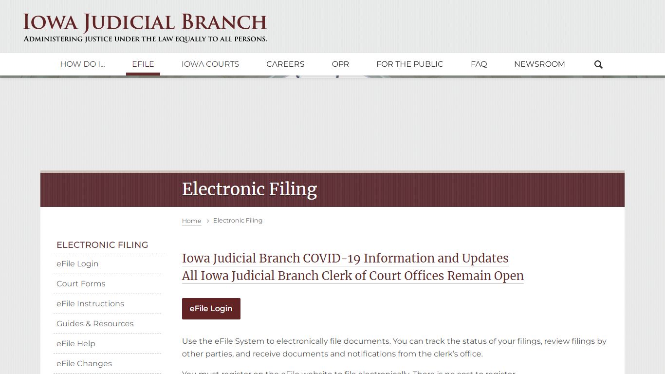 eFile | Iowa Judicial Branch